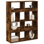 Rauchiger Eichenholz-Raumteiler 100x33x125,5 cm von , Bücherregale und Regale - Ref: Foro24-3309523, Preis: 96,15 €, Rabatt: %