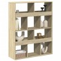 Separador de ambientes madera roble Sonoma 100x33x125,5 cm de , Librerías y estanterías - Ref: Foro24-3309521, Precio: 109,67...