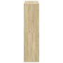 Raumteiler aus Eichenholz Sonoma 100x33x125,5 cm von , Bücherregale und Regale - Ref: Foro24-3309521, Preis: 109,67 €, Rabatt: %