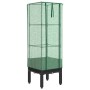 Raised bed with greenhouse cover in rattan appearance 40x40x140 cm by , Pots and planters - Ref: Foro24-4015818, Price: 52,08...