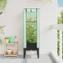 Raised bed with greenhouse cover in rattan appearance 40x40x140 cm by , Pots and planters - Ref: Foro24-4015818, Price: 52,80...