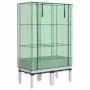 Raised bed with greenhouse cover in rattan look 80x40x140 cm by , Pots and planters - Ref: Foro24-4015847, Price: 68,58 €, Di...