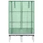 Hochbeet mit Gewächshausabdeckung im Rattan-Look, 80x40x140 cm. von , Töpfe und Pflanzgefäße - Ref: Foro24-4015847, Preis: 68...