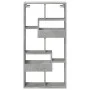 Engineered wood gray concrete wall cabinet 50x15x100 cm by , Shelves and shelves - Ref: Foro24-854556, Price: 41,42 €, Discou...