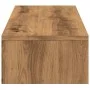 Monitor stand with wooden drawers artisan 100x27x15 cm by , Computer bases and risers - Ref: Foro24-854678, Price: 51,10 €, D...