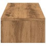 Monitorständer mit Schubladen aus handgefertigtem Holz, 100x27x15 cm. von , Computersockel und -erhöhungen - Ref: Foro24-8546...