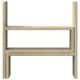 Adjustable desktop organizer Sonoma oak 40x17x41 cm by , Computer bases and risers - Ref: Foro24-854762, Price: 23,98 €, Disc...