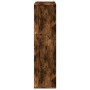 Separador de ambientes madera roble ahumado 100x33x125,5 cm de , Librerías y estanterías - Ref: Foro24-3309487, Precio: 98,43 €