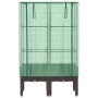 Raised bed with greenhouse cover in rattan look 80x40x140 cm by , Pots and planters - Ref: Foro24-4015805, Price: 70,22 €, Di...
