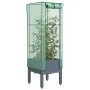 Hochbeet mit Gewächshausabdeckung im Rattan-Look, 40x40x140 cm. von , Töpfe und Pflanzgefäße - Ref: Foro24-4015832, Preis: 50...