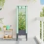 Raised bed with greenhouse cover in rattan appearance 40x40x140 cm by , Pots and planters - Ref: Foro24-4015832, Price: 50,71...