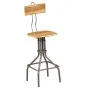 Kitchen stools, 2 units, solid reclaimed teak wood. by , Kitchen stools - Ref: Foro24-245807, Price: 141,59 €, Discount: %