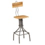 Taburetes de cocina 2 unidades madera maciza de teca reciclada de , Taburetes de cocina - Ref: Foro24-245807, Precio: 142,85 ...
