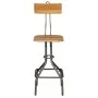 Kitchen stools, 2 units, solid reclaimed teak wood. by , Kitchen stools - Ref: Foro24-245807, Price: 141,59 €, Discount: %