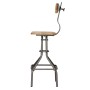 Küchenhocker, 2 Stück, Massivholz aus recyceltem Teakholz von , Küchenhocker - Ref: Foro24-245807, Preis: 142,93 €, Rabatt: %