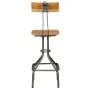Kitchen stools, 2 units, solid reclaimed teak wood. by , Kitchen stools - Ref: Foro24-245807, Price: 141,59 €, Discount: %