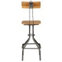 Küchenhocker, 2 Stück, Massivholz aus recyceltem Teakholz von , Küchenhocker - Ref: Foro24-245807, Preis: 142,93 €, Rabatt: %