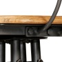 Küchenhocker, 2 Stück, Massivholz aus recyceltem Teakholz von , Küchenhocker - Ref: Foro24-245807, Preis: 142,93 €, Rabatt: %