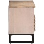 Massives Mangoholz-TV-Möbel 80x34x46 cm von , CD- und DVD-Speicher - Ref: Foro24-377522, Preis: 65,91 €, Rabatt: %
