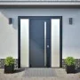 Jardineras 2 unidades acero negro 30x30x30 cm by , Pots and planters - Ref: Foro24-851186, Price: 56,56 €, Discount: %