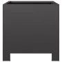 Pflanzkübel 2 Stück Schwarz Stahl 30x30x30 cm von , Töpfe und Pflanzgefäße - Ref: Foro24-851186, Preis: 56,56 €, Rabatt: %