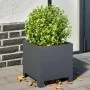 Pflanzkübel 2 Stück aus anthrazitgrauem Stahl, 30x30x30 cm. von , Töpfe und Pflanzgefäße - Ref: Foro24-851190, Preis: 58,59 €...
