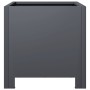 Pflanzkübel 2 Stück aus anthrazitgrauem Stahl, 30x30x30 cm. von , Töpfe und Pflanzgefäße - Ref: Foro24-851190, Preis: 60,33 €...