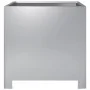 Jardinera de acero galvanizado 40x40x40 cm de , Maceteros y jardineras - Ref: Foro24-851209, Precio: 49,83 €, Descuento: %