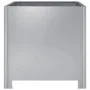 Jardinera de acero galvanizado 40x40x40 cm de , Maceteros y jardineras - Ref: Foro24-851209, Precio: 49,83 €, Descuento: %