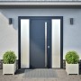 Jardineras 2 unidades acero blanco 40x40x40 cm von , Töpfe und Pflanzgefäße - Ref: Foro24-851202, Preis: 83,62 €, Rabatt: %