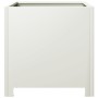 Jardineras 2 unidades acero blanco 40x40x40 cm von , Töpfe und Pflanzgefäße - Ref: Foro24-851202, Preis: 83,62 €, Rabatt: %