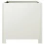 Jardineras 2 unidades acero blanco 40x40x40 cm de , Maceteros y jardineras - Ref: Foro24-851202, Precio: 82,22 €, Descuento: %