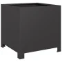 Jardineras 2 unidades acero negro 40x40x40 cm de , Maceteros y jardineras - Ref: Foro24-851200, Precio: 78,66 €, Descuento: %