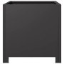 Jardineras 2 unidades acero negro 40x40x40 cm von , Töpfe und Pflanzgefäße - Ref: Foro24-851200, Preis: 79,91 €, Rabatt: %