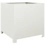 Weißer Stahl-Pflanzkübel 50x50x50 cm von , Töpfe und Pflanzgefäße - Ref: Foro24-851214, Preis: 73,45 €, Rabatt: %