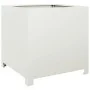 Weißer Stahl-Pflanzkübel 50x50x50 cm von , Töpfe und Pflanzgefäße - Ref: Foro24-851214, Preis: 73,45 €, Rabatt: %