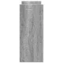 Verstellbarer Schreibtischorganisator aus Holz in Grau Sonoma 40x17x41 cm. von , Computersockel und -erhöhungen - Ref: Foro24...