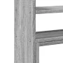 Verstellbarer Schreibtischorganisator aus Holz in Grau Sonoma 40x17x41 cm. von , Computersockel und -erhöhungen - Ref: Foro24...