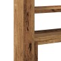 Organizador escritorio ajustable madera envejecida 40x17x41 cm by , Computer bases and risers - Ref: Foro24-854767, Price: 24...