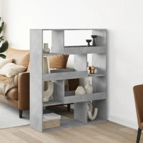 Regal aus grauem Beton-Ingenieurholz, 100x33x125,5 cm. von , Bücherregale und Regale - Ref: Foro24-3309333, Preis: 97,33 €, R...