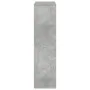 Estantería madera de ingeniería gris hormigón 100x33x125,5 cm de , Librerías y estanterías - Ref: Foro24-3309333, Precio: 97,...