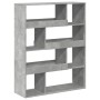 Regal aus grauem Beton-Ingenieurholz, 100x33x125,5 cm. von , Bücherregale und Regale - Ref: Foro24-3309333, Preis: 98,53 €, R...