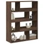 Raumteiler aus braunem Eichenholz 100x33x125,5 cm von , Bücherregale und Regale - Ref: Foro24-3309489, Preis: 99,90 €, Rabatt: %