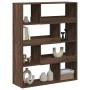 Separador de ambientes madera marrón roble 100x33x125,5 cm by , Bookcases and shelves - Ref: Foro24-3309489, Price: 103,98 €,...