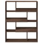 Separador de ambientes madera marrón roble 100x33x125,5 cm by , Bookcases and shelves - Ref: Foro24-3309489, Price: 103,98 €,...