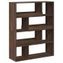 Separador de ambientes madera marrón roble 100x33x125,5 cm by , Bookcases and shelves - Ref: Foro24-3309489, Price: 103,98 €,...
