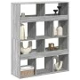 Separador de ambientes madera gris Sonoma 100x33x125,5 cm de , Librerías y estanterías - Ref: Foro24-3309524, Precio: 100,77 ...
