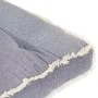 Anthracite gray pallet sofa cushion 120x80x10 cm by vidaXL, Cushions for chairs and sofas - Ref: Foro24-314797, Price: 81,32 ...