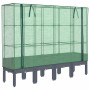 Arriate con cubierta invernadero aspecto ratán 160x40x140 cm by , Pots and planters - Ref: Foro24-4015835, Price: 129,47 €, D...