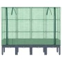 Arriate con cubierta invernadero aspecto ratán 160x40x140 cm by , Pots and planters - Ref: Foro24-4015835, Price: 129,47 €, D...